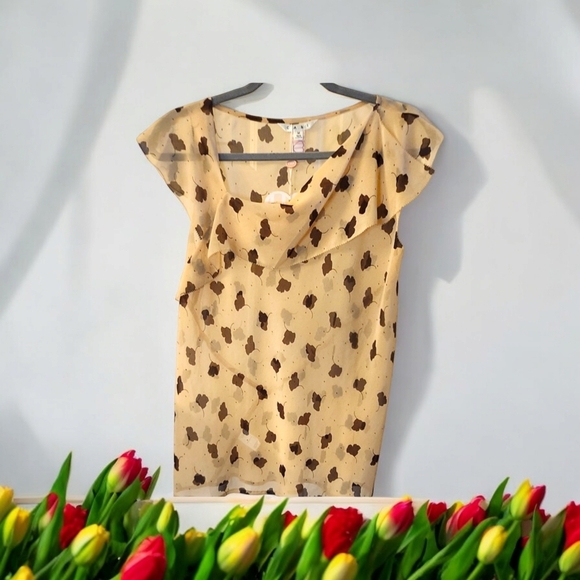 NWT Sheer Beautiful Blouse - Picture 3 of 4